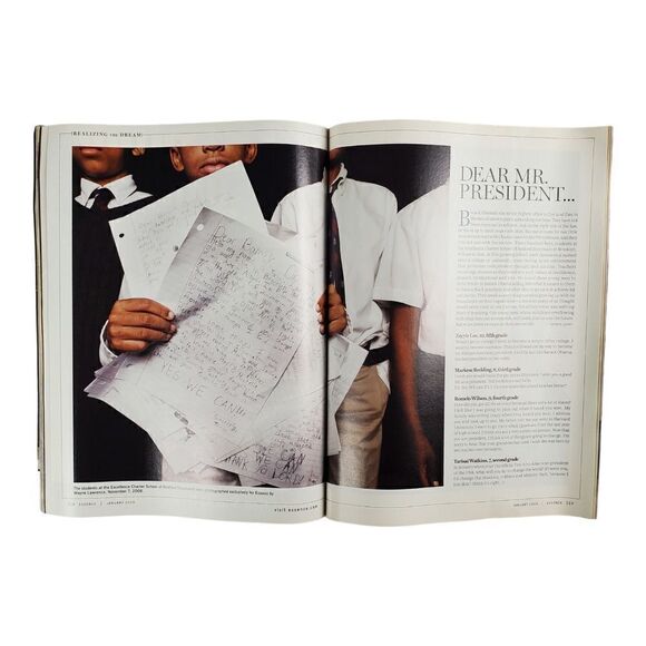 Essence Magazine 2009 Barack Obama Special Collector's Edition 56 Page Tribute - Picture 5 of 7